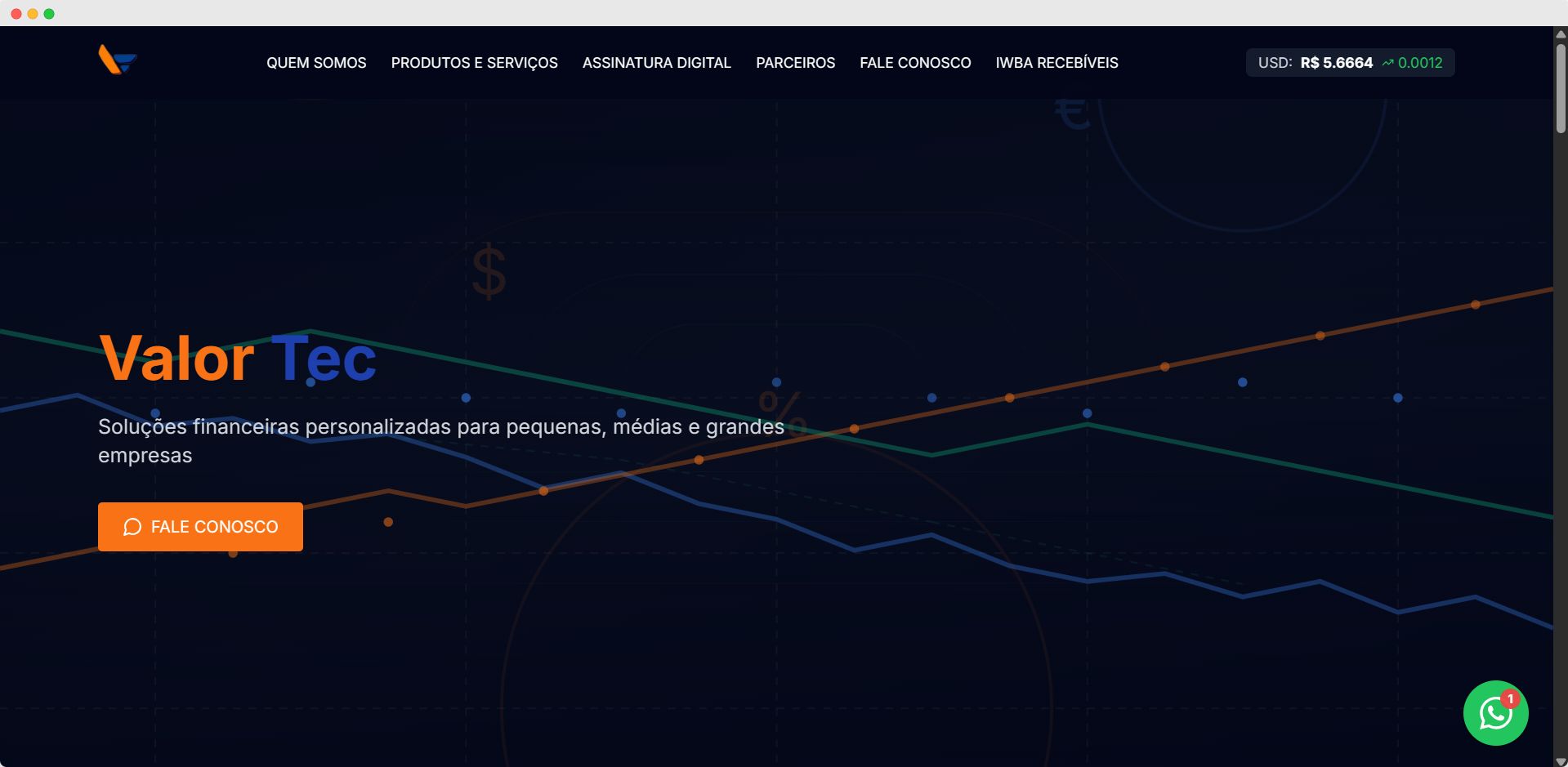 Valor Tec Screenshot